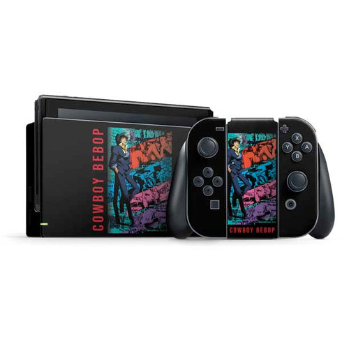 Cowboy Bebop Poster Nintendo Switch Bundle Skin